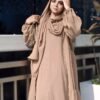 Free Style 2Pcs Abaya