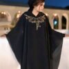 img138 Kaftan Style Front Embroidered Abaya