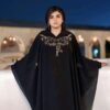 img139 Kaftan Style Front Embroidered Abaya