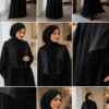 Blazer Black abaya